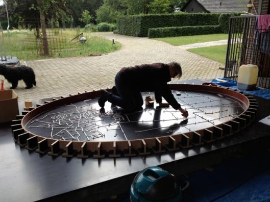 bekisting tafel